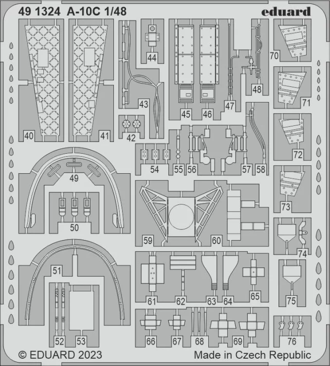 Eduard 491324 SET A-10C (HOBBYB) 1/48