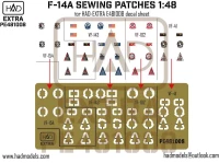 HAD PE481008 F-14A Sewing Patches (PE set) Vol.3 1/48