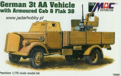 MAC 72069 Opel Blitz 3t + 20mm Flak 38 1/72