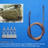 Model Gun MG-0031 Буксировочные тросы армии России, вид 2: зенитные установки Тор, Бук, Тунгуска; ракетные комплексы С-300, С-400; самоходки Акация, Гвоздика, Хоста 1/35