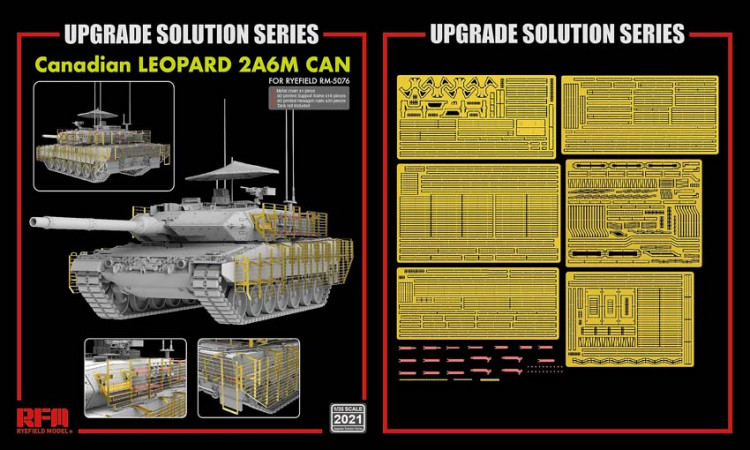 RFM 2021 Leo 2A6M CAN Upgrade set for 5076 1/35