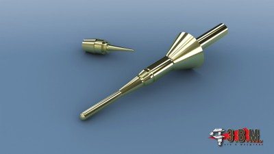 ЭВМ BR49005 F-14D ПВД и датчик угла атаки 1/48