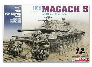Dragon 3618 IDF Magach 5 w/ERA and Mine Roller 1/35