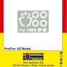 Kovozavody Prostejov EX045 Canopy&wheel mask Focke-Wulf Fw 190A 1/72