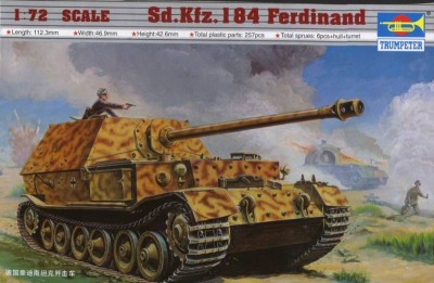Trumpeter 07205 Танк &quot;Фердинанд&quot; 1/72