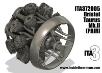 Inside the Armour ITA372005 Taurus II Engines (set of 2) (maintenance version) Bristol Beaufort 1/72
