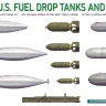 Miniart 49015 U.S. Fuel Drop Tanks and Bombs (w/ PE&decals) 1/48