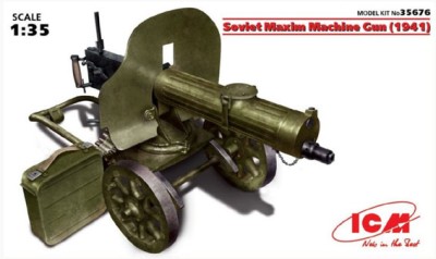 ICM 35676 Советский пулемет Максим (обр. 1941 г.) 1/35