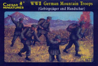 Caesar Miniatures H067 Немецкие горные войска WWII