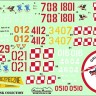 Model Maker Decals D48088 Archeo Lask Collection. 1/48