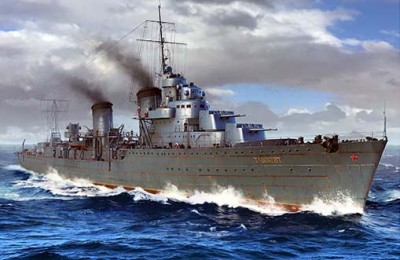 Trumpeter 05357 Лидер Ташкент обр. 1942г 1/350
