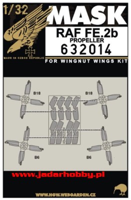 HGW 632014 FR.2b - propeller маска 1/32