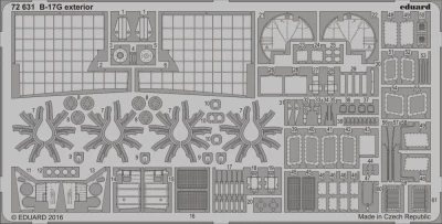 Eduard 72631 SET B-17G exterior (AIRF) 1/72