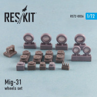 ResKit RS72-0036 Mig-31 wheels set 1/72