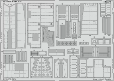 Eduard 321008 SET CH-54A (ICM) 1/32