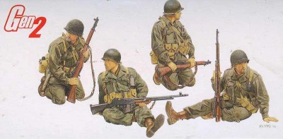 Dragon 6378 US ARMY TANK RIDERS 1944-45