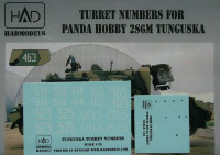 HAD J35017 Turret numbers for 2S6M Tunguska 1/35