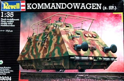 Revell 03034 KOMMANDO RAIL CAR 1/35