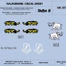 Weikert Decals 307 German Armoured Forces symbols - part 7 1/16