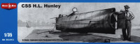 Mikromir 35-013 Подводная лодка Конфедеративных Штатов Америки "CSS H.L. Hanley" 1/35