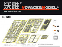 Voyager Model PE35111 Photo Etched set for 20mm Flak 38 (For DRAGON6288) 1/35