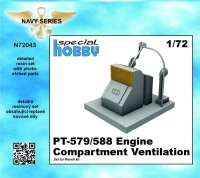 CMK N72043 PT-579/588 Engine Compartm.Ventilation (REV) 1/72