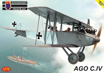 Kovozavody Prostejov 72396 AGO C.IV (2x camo) 1/72
