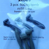 Maestro Models MMCK-4865 1/48 500kg bomb m/56 Lyra Swedish AF type (3 pcs.)