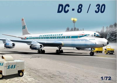 Mach 2 GP110SAS Douglas DC-8-30 'Scandinavian' 1/72