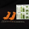 Metallic Details MDR3255 Bae Harrier GR.3, GR.7, GR.9 Ejection seats x 2 with seat belts etc (3d-printed) (designed to be used with Trumpeter kits) (3d-printed) 1/32