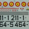 LF Model C72137 Decals F-5B Freedom Fighter Spain (ITAL) Pt.1 1/72