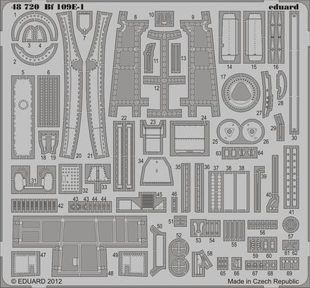 Eduard 48720 Bf 109E-1 (Future release)