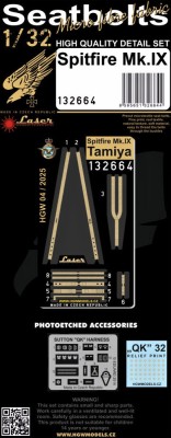 HGW 132664 Seatbelts Spitfire Mk.IX (TAM) 1/32