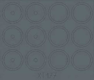 Eduard XT177 ASU-85 SPG (1956) wheels 1/35