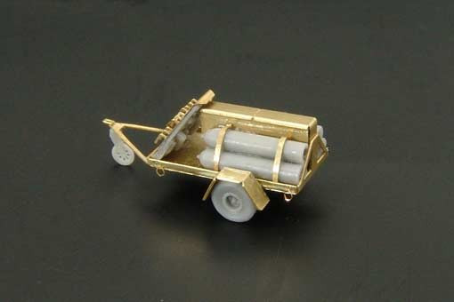 Brengun BRS144008 U.S.NAVY Oxygen cart (2pcs) 1/144