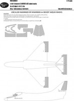 New Ware NWA-M0631 1/72 Mask A-4B/C Skyhawk CAMOUFLAGE (FUJIMI)