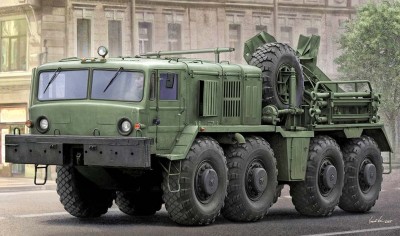 Trumpeter 01079 Автомобиль-эвакуатор КЭТ-Т на базе МАЗ-537 1/35