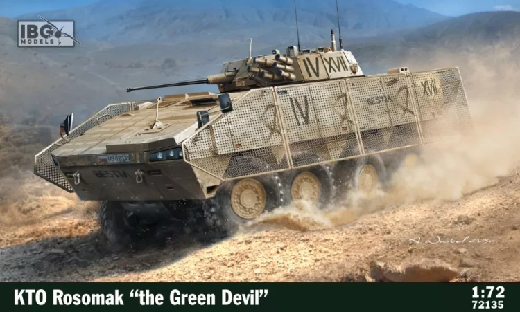 IBG 72135 KTO Rosomak 'The Green Devil' 1/72
