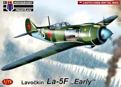 Kovozavody Prostejov 72174 Lavochkin La-5F 'Early' (3x camo) 1/72