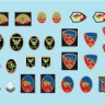 Star Decals 35-C1111 Lebanese Tanks & AFVs #4. Generic unit insignias 1/35