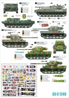 Star Decals 35-C1240 CRO-ARMY # 5. Domovinski Rat / Homeland War 1991-95.Tracked AFVs and tanks.2S1 Gvozdika, M-84 MBT, BTR-50PU, ZSU-57-2 SPAAG,M36B1 and M36B2 Tank Destroyers. [Soviet] 1/35