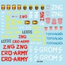 Star Decals 35-C1240 CRO-ARMY # 5. Domovinski Rat / Homeland War 1991-95.Tracked AFVs and tanks.2S1 Gvozdika, M-84 MBT, BTR-50PU, ZSU-57-2 SPAAG,M36B1 and M36B2 Tank Destroyers. [Soviet] 1/35