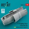 Reskit RSU48-613 F-16 Fight.Falcon (F100-PW-229) exh.noz.(TAM) 1/48