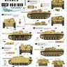 Star Decals 48-B1018 Sturmgeschutz/StuG.III Italian Front. Sturmgeschutz/StuG.III F/8, Sturmgeschutz/StuG.III G, StuH 42 G 1/48