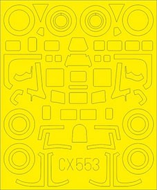Eduard CX553 Mask 1/72 Shackleton MR.3 (REV)