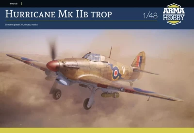 Arma Hobby 40008 Hurricane Mk IIb trop (3x camo) 1/48