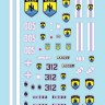 Star Decals 72-A1112 War in Ukraine #1AZOV-Batalion 2014-2022.BRDM-2, UAZ-469, UAZ-452 'Buhanka' and MT-LB with ZSU-23 gun 1/72