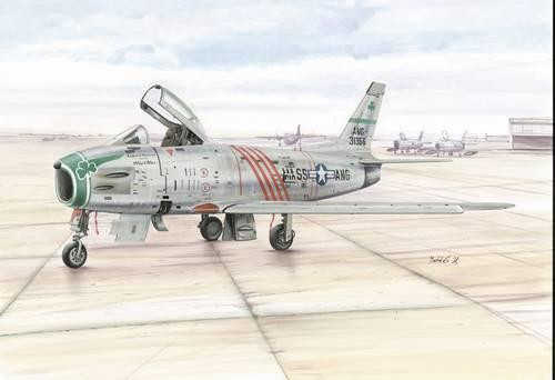 Special Hobby SH72167 F-86H Sabre Dog "ANG" 1/72