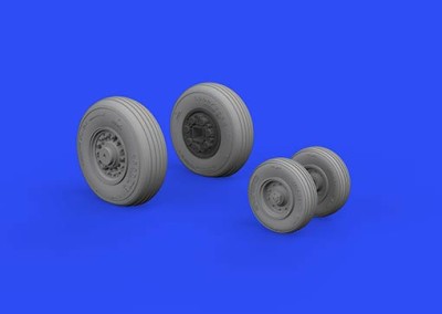 Eduard 648530 BRASSIN 1/48 F-14D wheels (AMK)