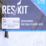 Reskit RS72-0208 T-28 Trojan (C,D) NAVY wheels (SWORD,HELL) 1/72